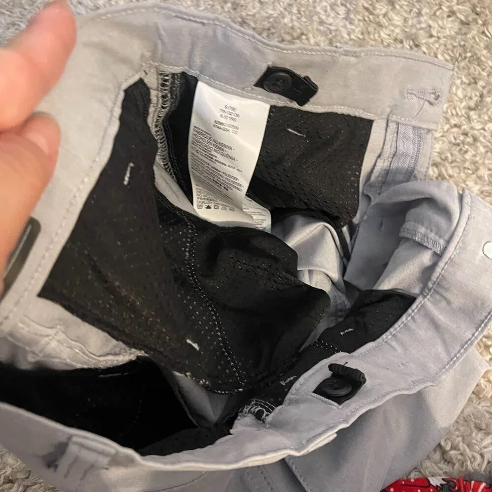 Hurley Boys Gray Hybrid Shorts S (7/8) NWOT